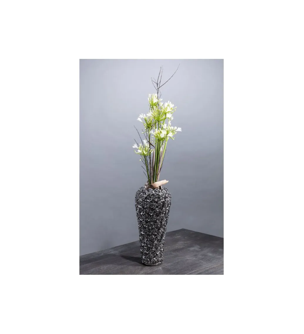 Wazon ROSE MULTI 45 cm chromowany*KDesign New
