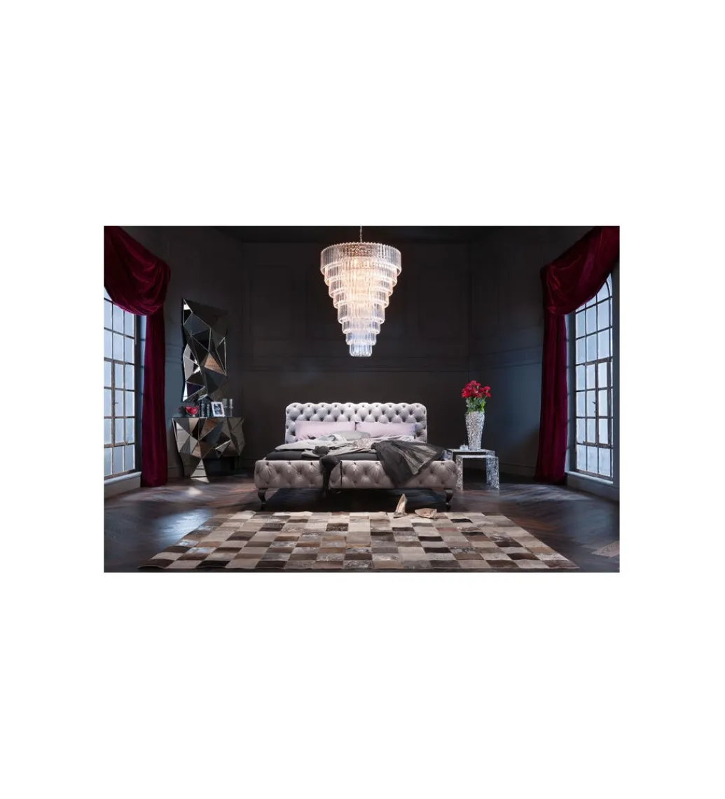 Wazon ROSE MULTI 45 cm chromowany*KDesign New