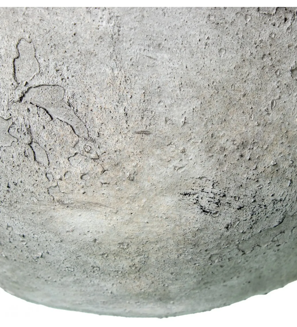 Wazon RUSTIC 17 cm ceramika szary*Exclusivas