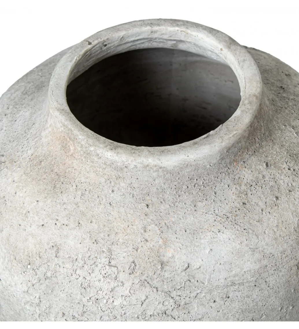 Wazon RUSTIC 43 cm ceramika szary*Exclusivas Best