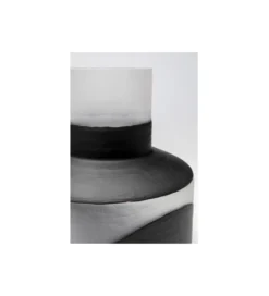 Wazon Shadow 34 cm czarno biały*KDesign Outlet