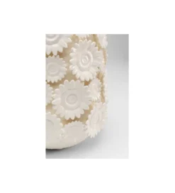 Wazon SUNFLOWERS 30 cm biały*KDesign Clearance