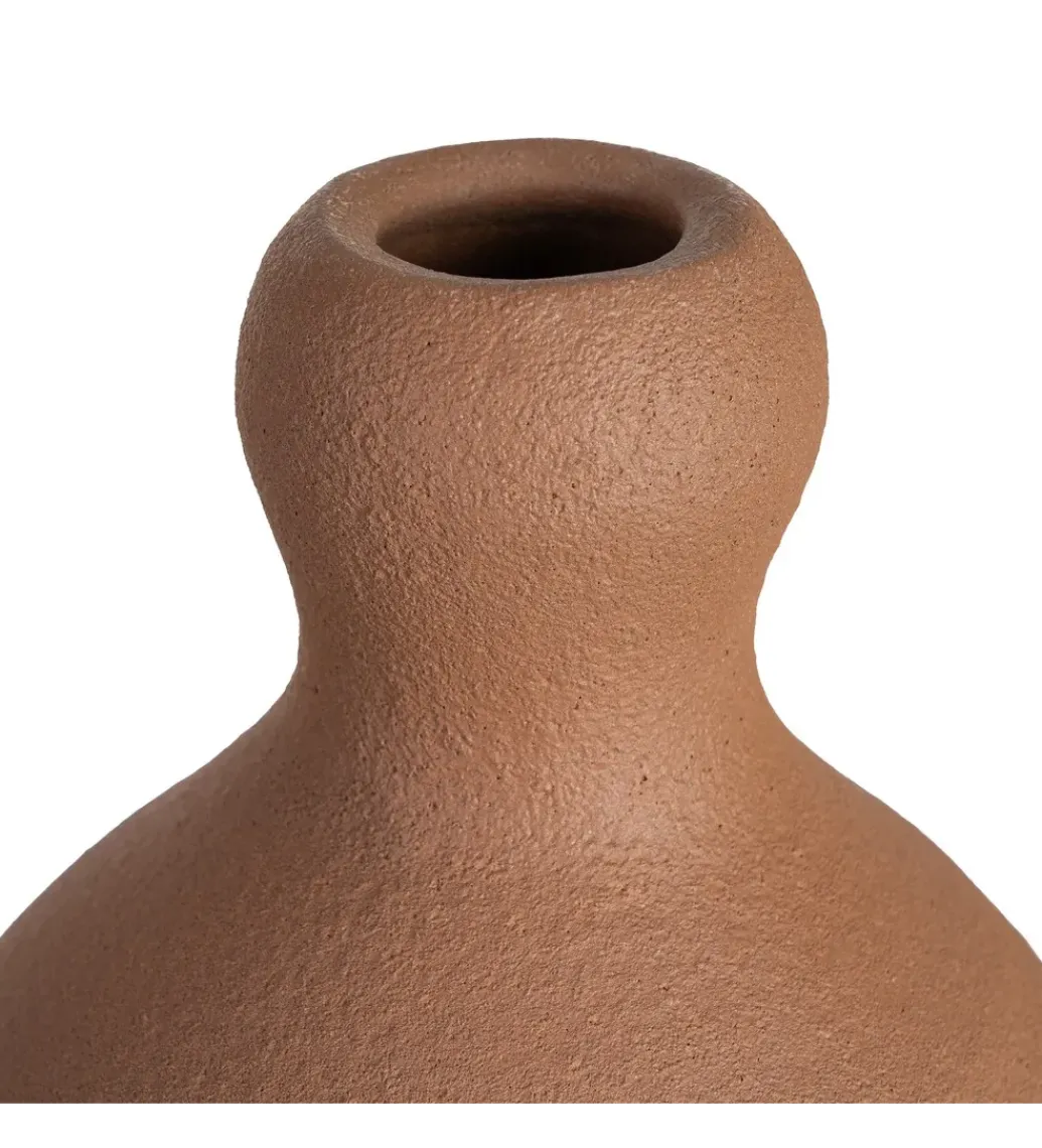 Wazon TAGIN 40 cm ceramika brązowy*Zona-Design Clearance