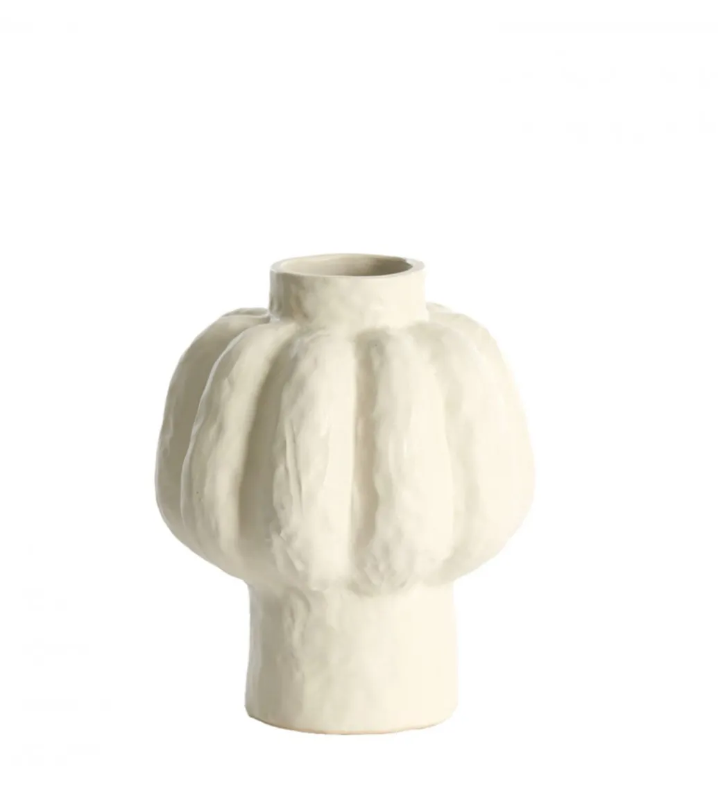 Wazony ALIVERI 25 cm biały matt*L&L Sale