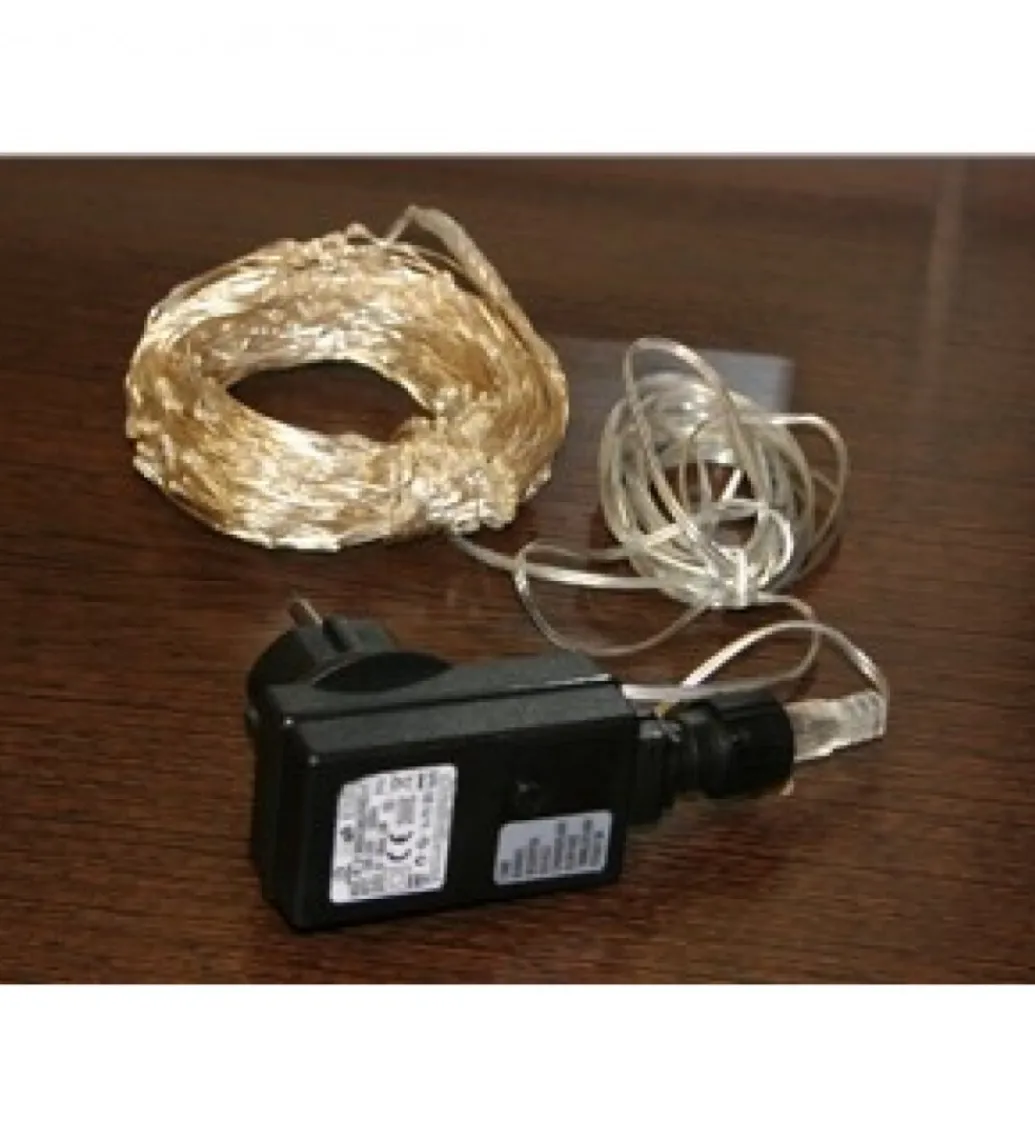Światełka na choinkę 200 cm platynowa*Imeri