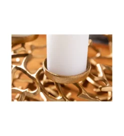 Świecznik DELICADO 38 Cm złoty*Invicta Interior - przedsprzedaż Sale