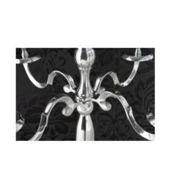 Świecznik 5 - ramienny 120 cm srebrny*Invicta Interior Clearance