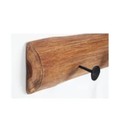 Wieszak ścienny Hemingway 50 cm drewno teak*Invicta Interior Online