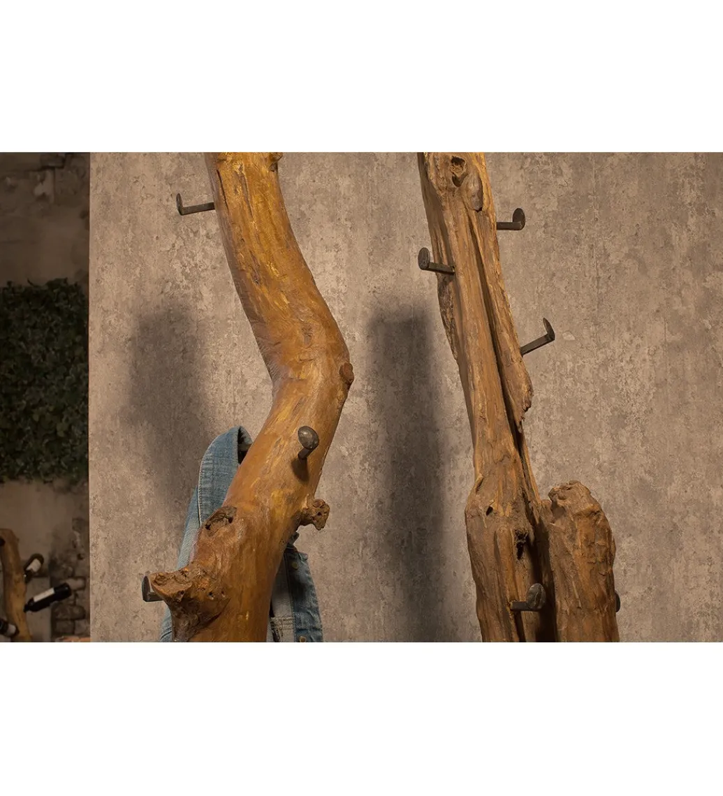 Wieszak Hemingway 200 cm drewno Teak*Invicta Interior Best