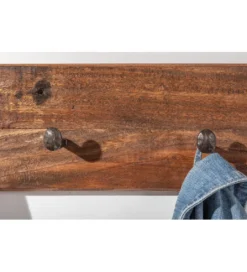 Wieszak Hemingway 90 cm drewno tekowe*Invicta Interior New