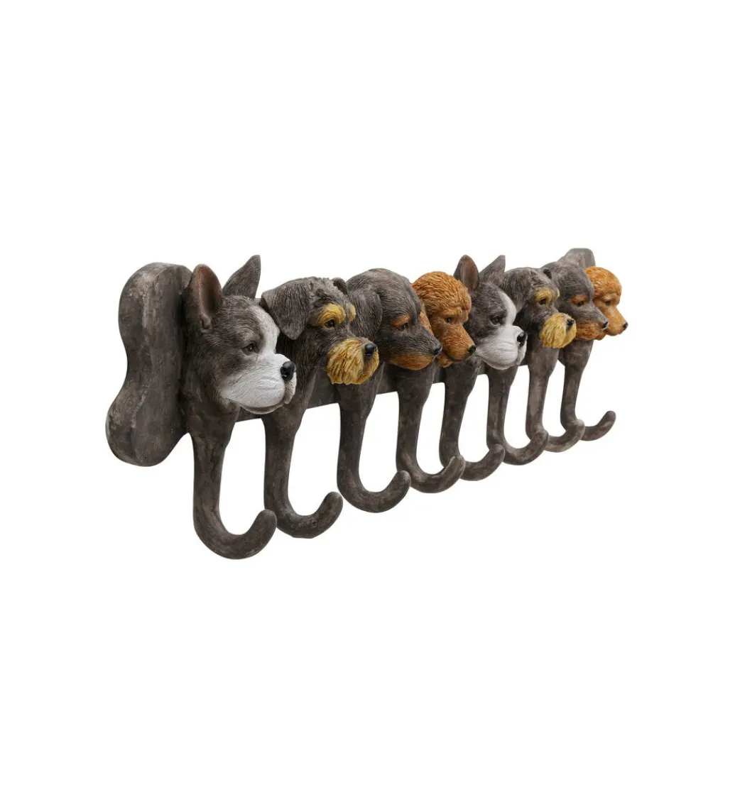 Wieszak RACK DOG FAMILY 69 cm brązowe*KDesign Discount