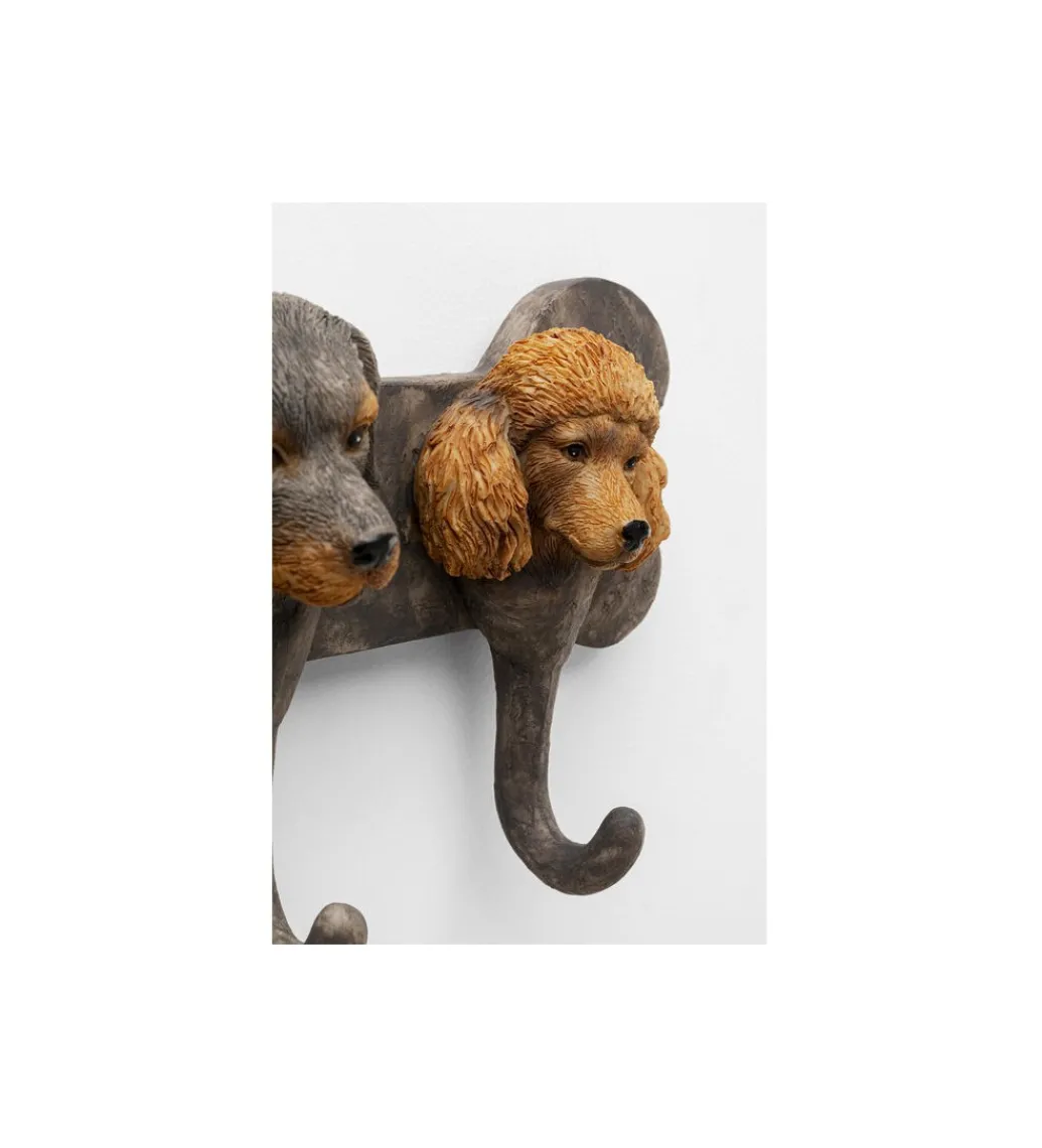 Wieszak RACK DOG FAMILY 69 cm brązowe*KDesign Discount