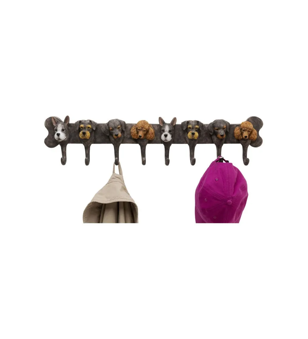 Wieszak RACK DOG FAMILY 69 cm brązowe*KDesign Discount