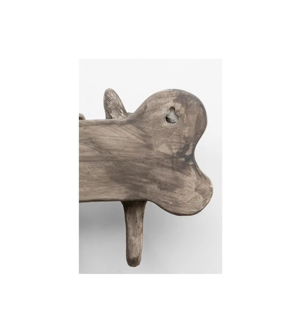 Wieszak RACK DOG FAMILY 69 cm brązowe*KDesign Discount