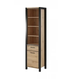 Witryna AKTIV 55 cm w optyce dąb Taurus*Helvetia Best