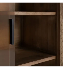 Witryna AMY 100 cm drewno kauczuk*Zona-Design Best
