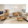 Witryna ATELIER 140 cm kolor naturalnego dębu*Invicta Interior New
