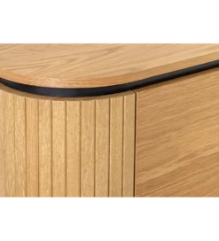 Witryna ATELIER 140 cm kolor naturalnego dębu*Invicta Interior New
