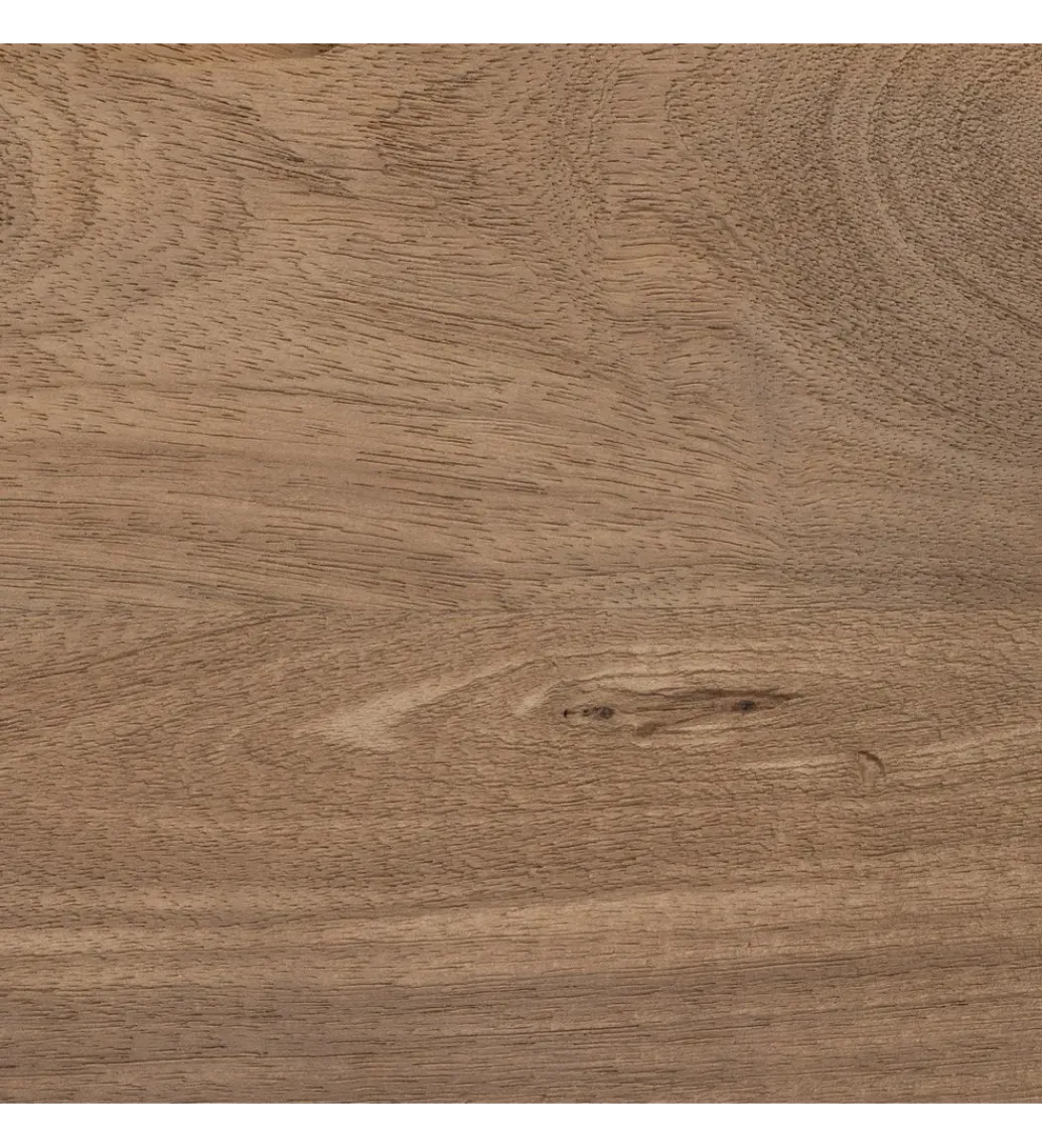 Witryna BURNIE 107 cm ze szklanymi drzwiami z drewno mango*Zona-Design Online