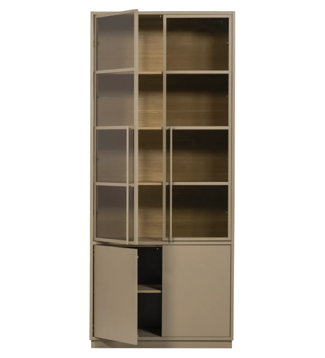 Witryna CASA 236 cm drewno sosny piaskowy*WOOOD New