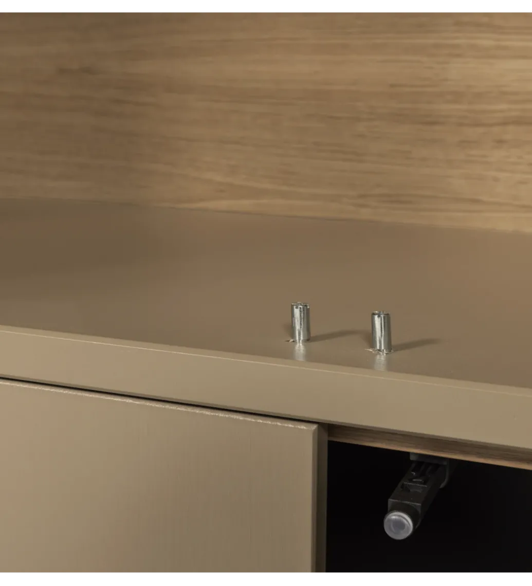 Witryna CASA 236 cm drewno sosny piaskowy*WOOOD New