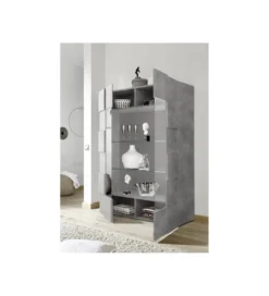 Witryna DAMA 121 cm w optyce betonu*MCA Linia Włoska Sale