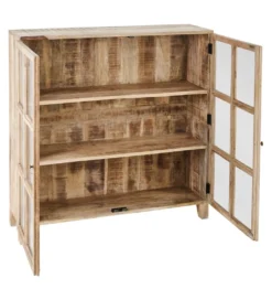 Witryna Iron Craft 120 cm drewno mango*Zona-Design Outlet