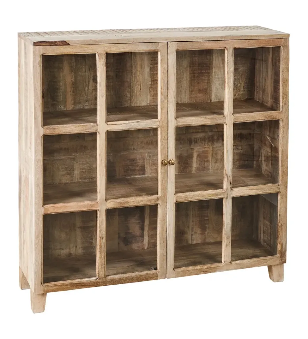 Witryna Iron Craft 120 cm drewno mango*Zona-Design Outlet