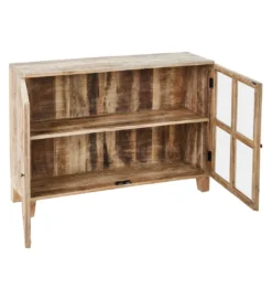 Witryna Iron Craft 120 cm drewno mango*Zona-Design Outlet
