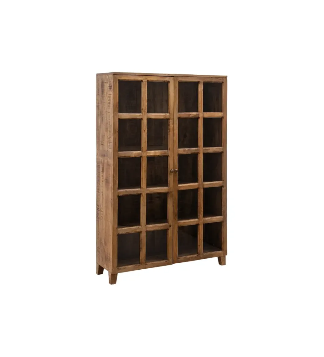 Witryna Iron Craft 115 cm drewno mango brąz*Zona-Design Online