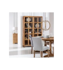 Witryna Iron Craft 115 cm drewno mango brąz*Zona-Design Online