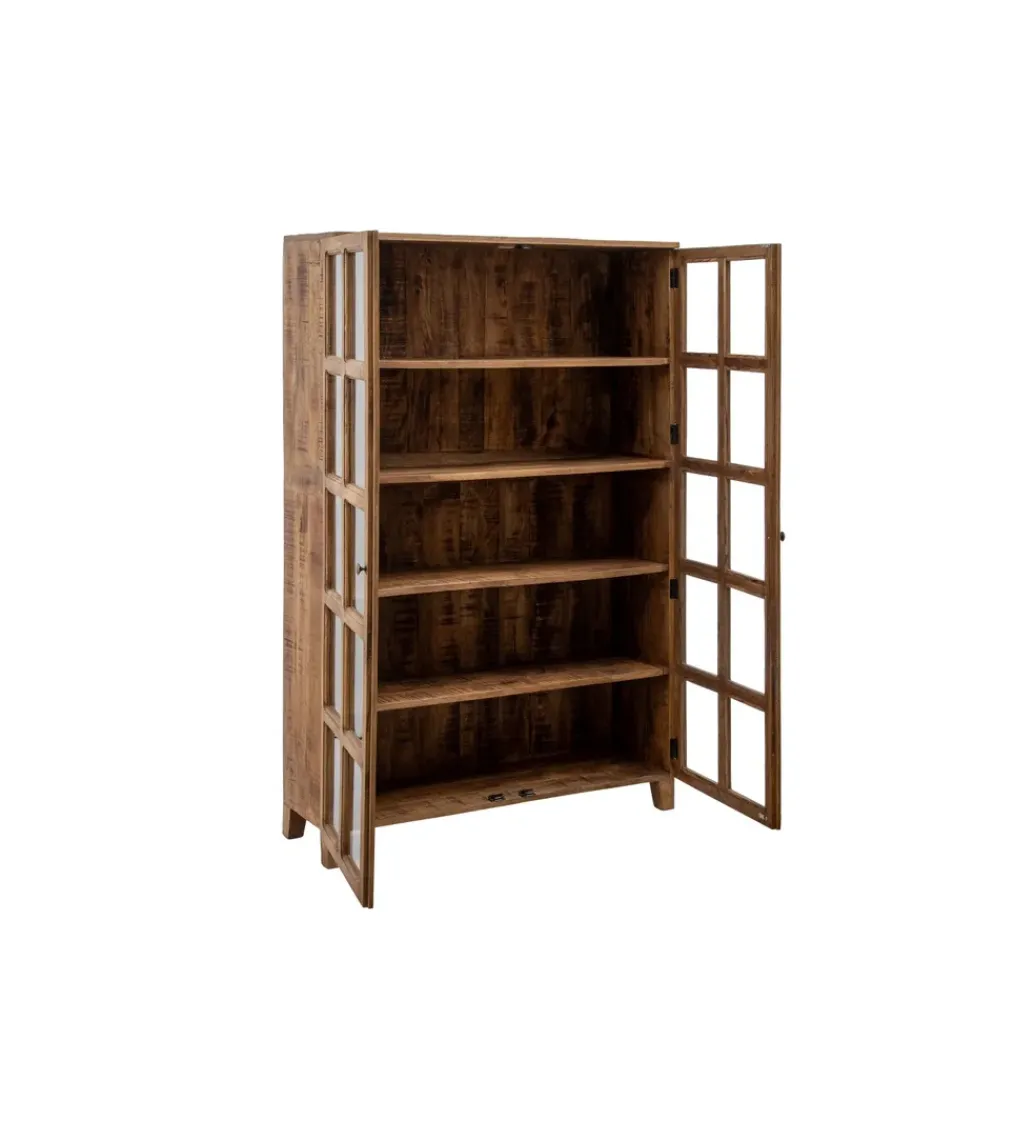 Witryna Iron Craft 115 cm drewno mango brąz*Zona-Design Online
