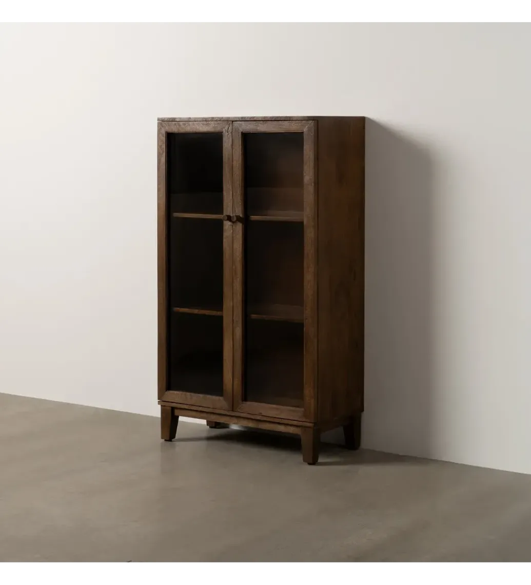 Witryna KOST 140 cm drewno mango brązowy*Zona-Design Outlet