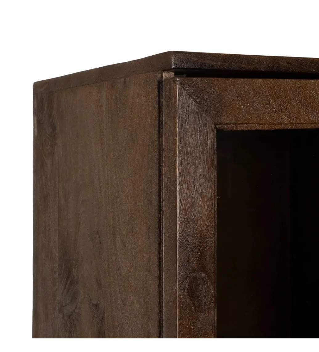 Witryna KOST 180 cm drewno mango brązowy*Zona-Design Outlet