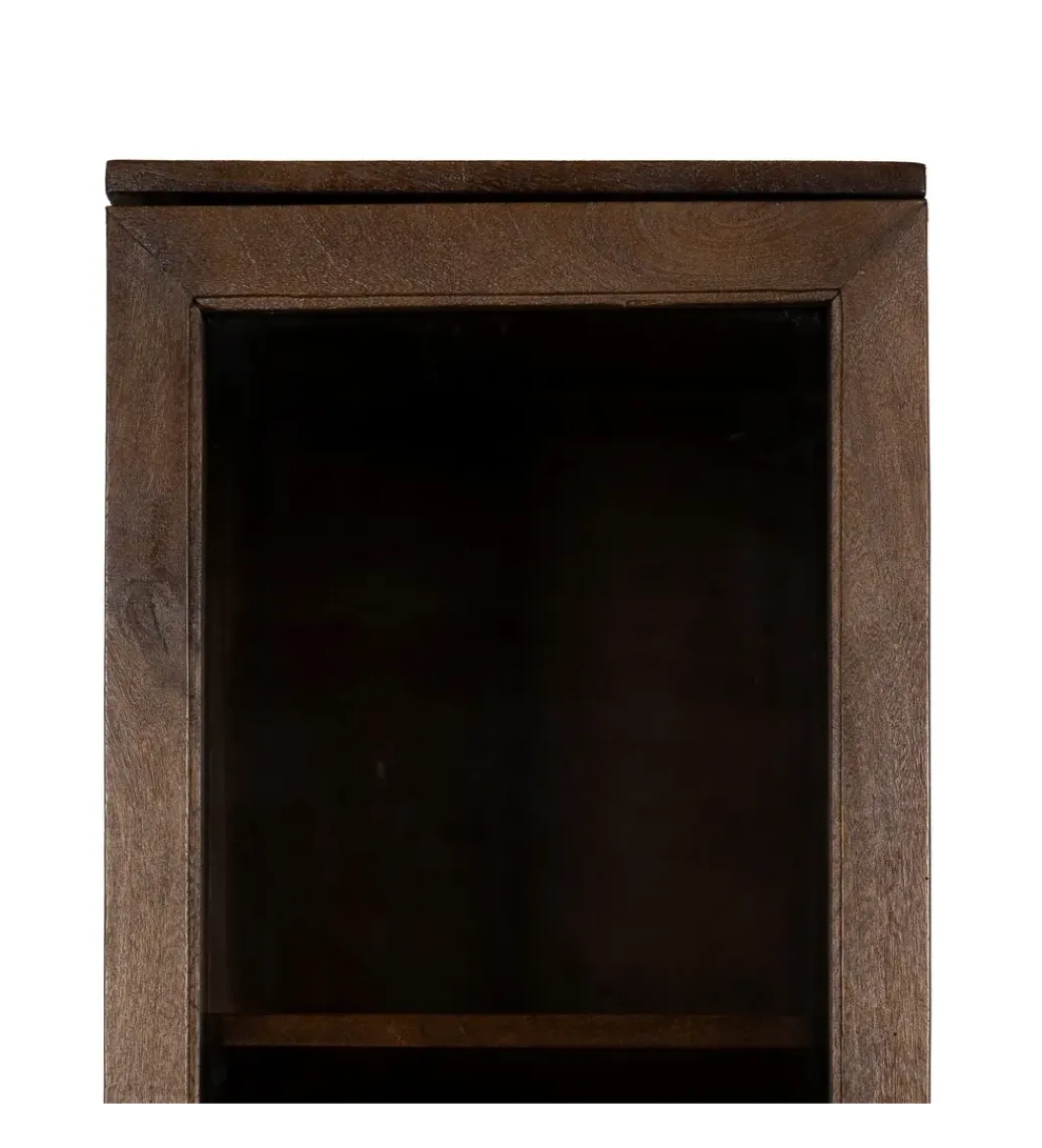 Witryna KOST 180 cm drewno mango brązowy*Zona-Design Outlet