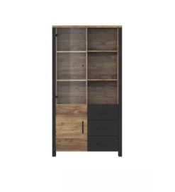 Witryna OLIN WM 101 cm w optyce świerku Appenzeller*Helvetia Sale