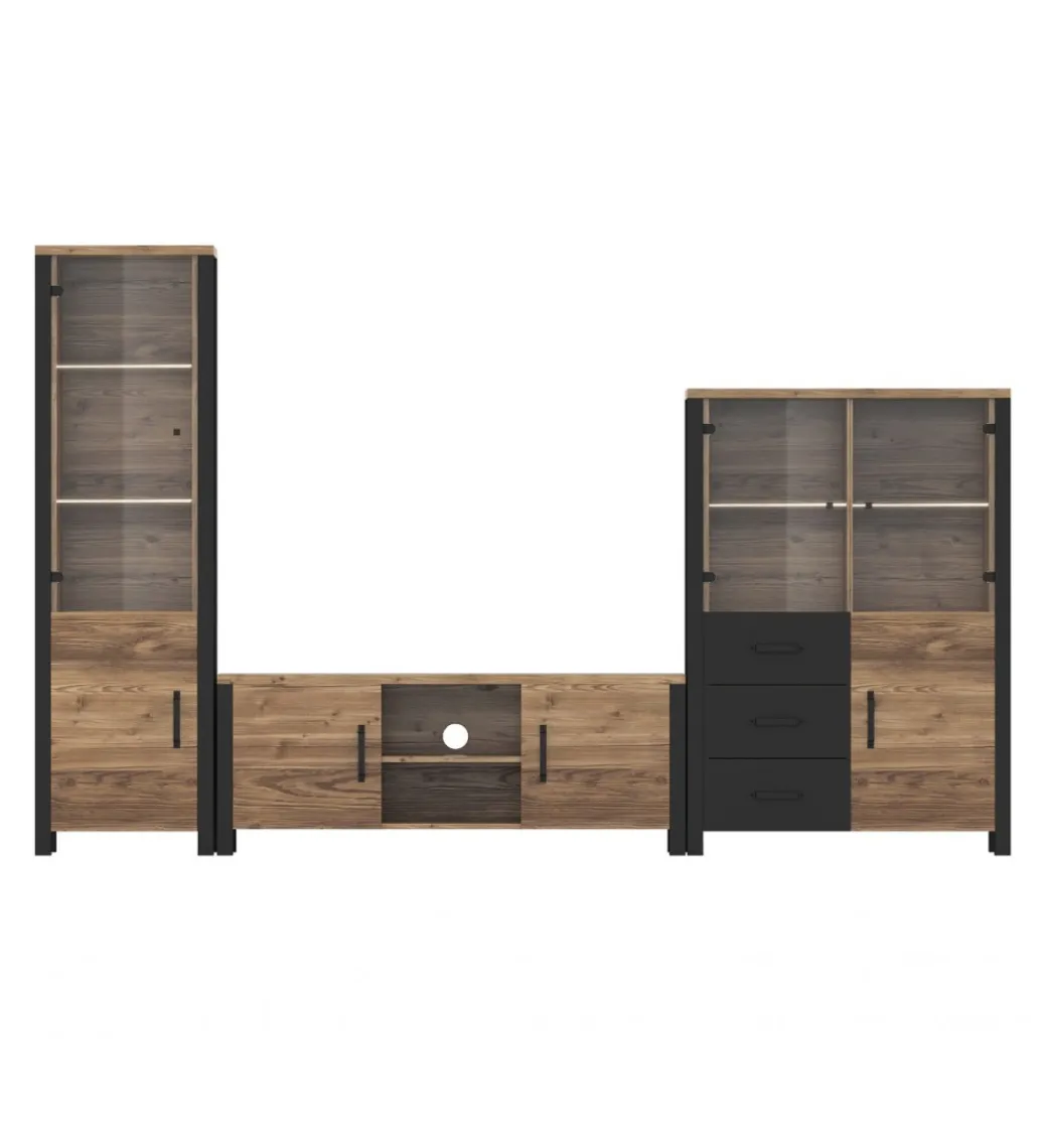 Witryna OLIN WM 56 cm w optyce świerku Appenzeller*Helvetia Outlet