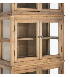 Witryna RECDANICO 201 x 80 cm naturalna*Zona-Design New