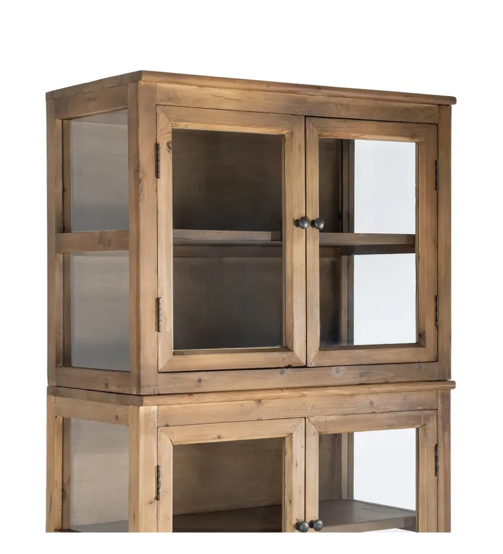 Witryna RECDANICO 201 x 80 cm naturalna*Zona-Design New