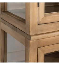 Witryna RECDANICO 201 x 80 cm naturalna*Zona-Design New