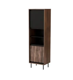Witryna SWING 53 cm w optyce orzecha*Halmar Outlet