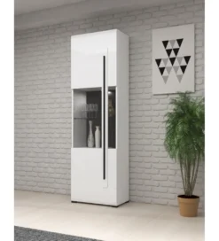 Witryna TULSA 60 cm biała*Helvetia Hot