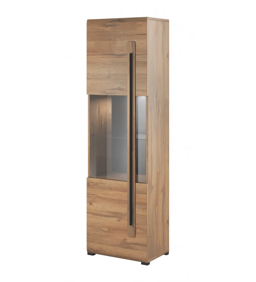 Witryna TULSA 60 cm w optyce dąb Grandson*Helvetia Best