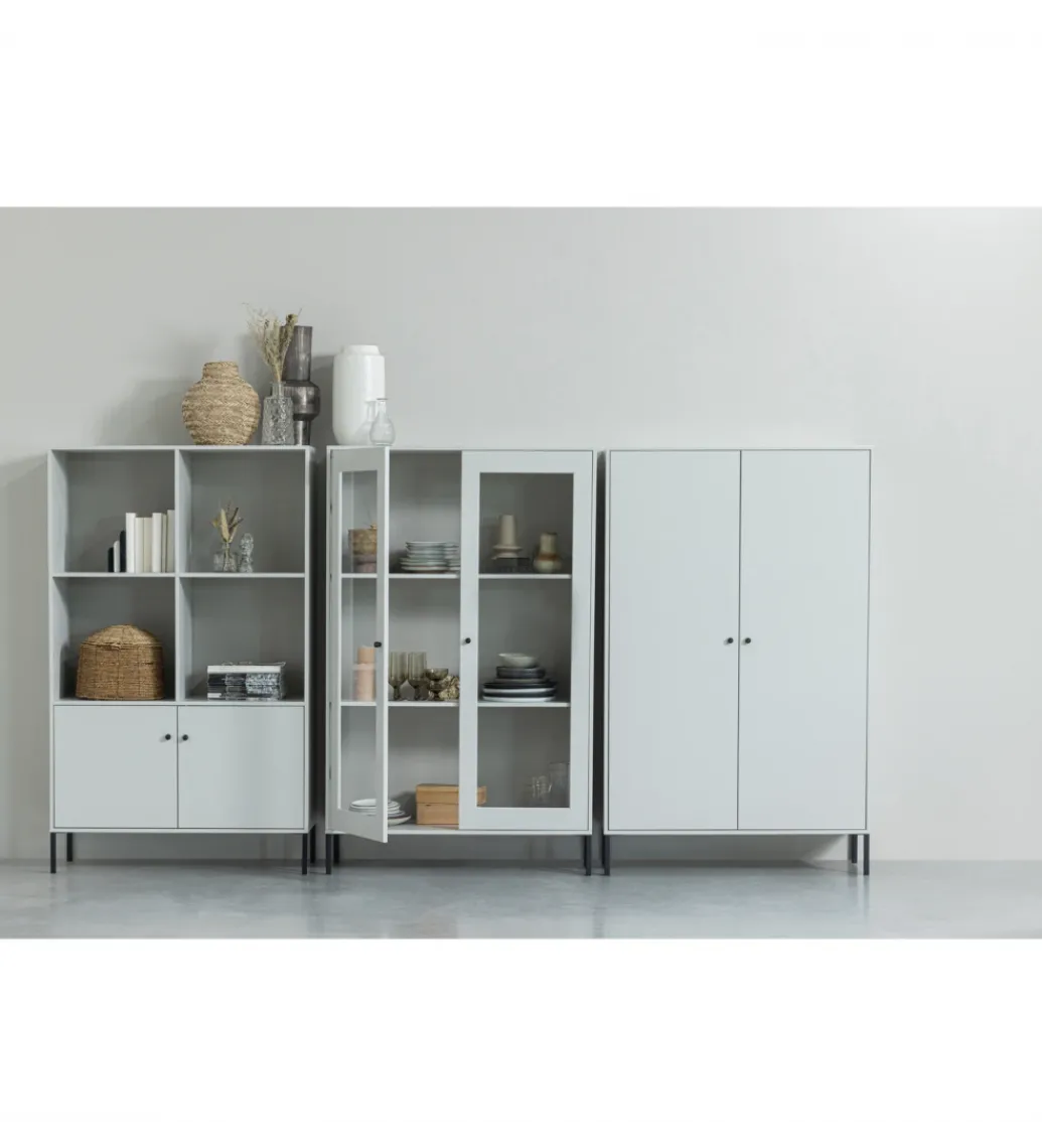 Witryna XAM 155 cm zimno szary*WOOOD Discount