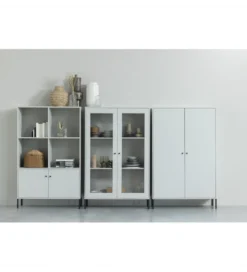 Witryna XAM 155 cm zimno szary*WOOOD Discount