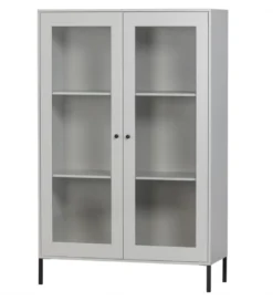 Witryna XAM 155 cm zimno szary*WOOOD Discount