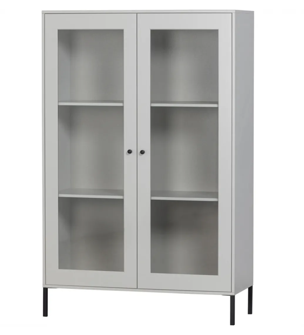 Witryna XAM 155 cm zimno szary*WOOOD Discount