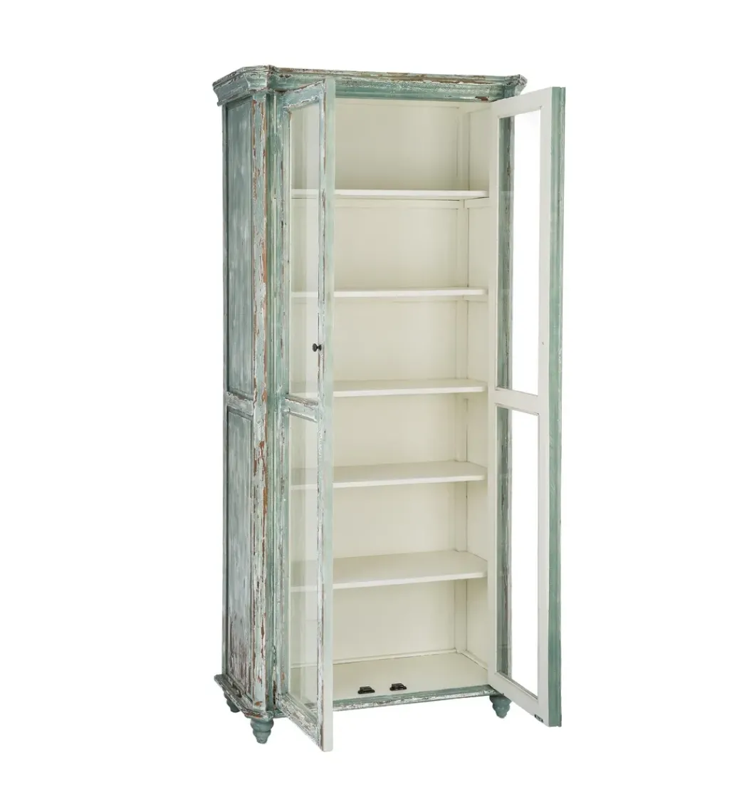 Witryna ZANAME 216 cm zielona*Zona-Design New