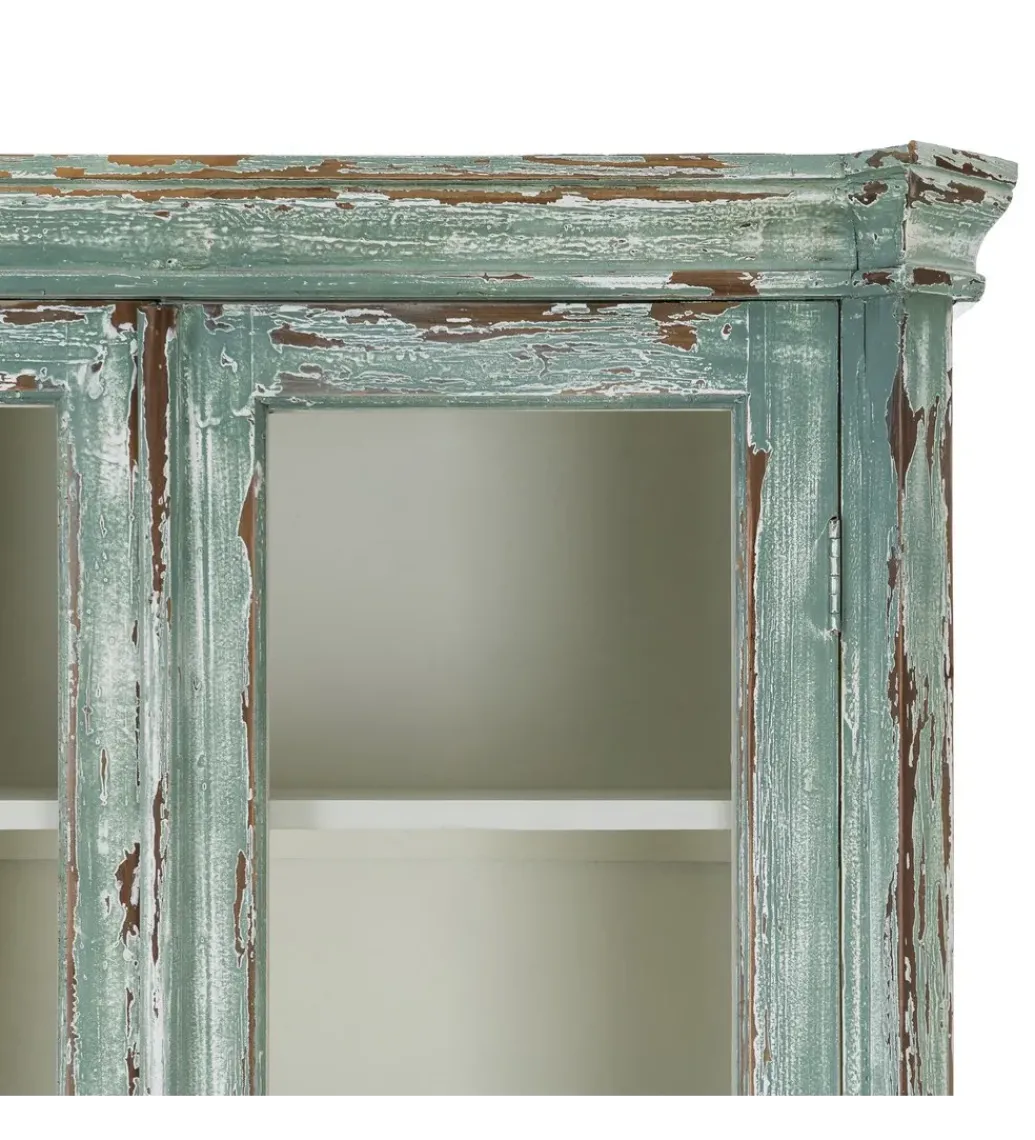 Witryna ZANAME 216 cm zielona*Zona-Design New