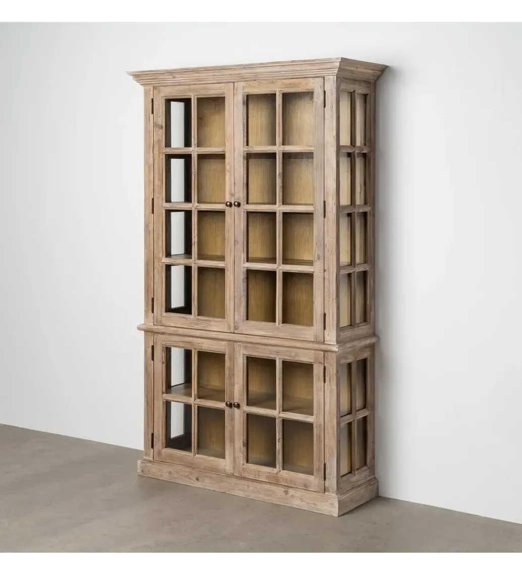 Witryny DEPINO 195 cm drewno sosny*Zona-Design Outlet